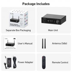 Arylic H50 Ολοκληρωμένος Ενισχυτής Hi-Fi Stereo Arylic H50 Ολοκληρωμένος Ενισχυτής Hi-Fi Stereo